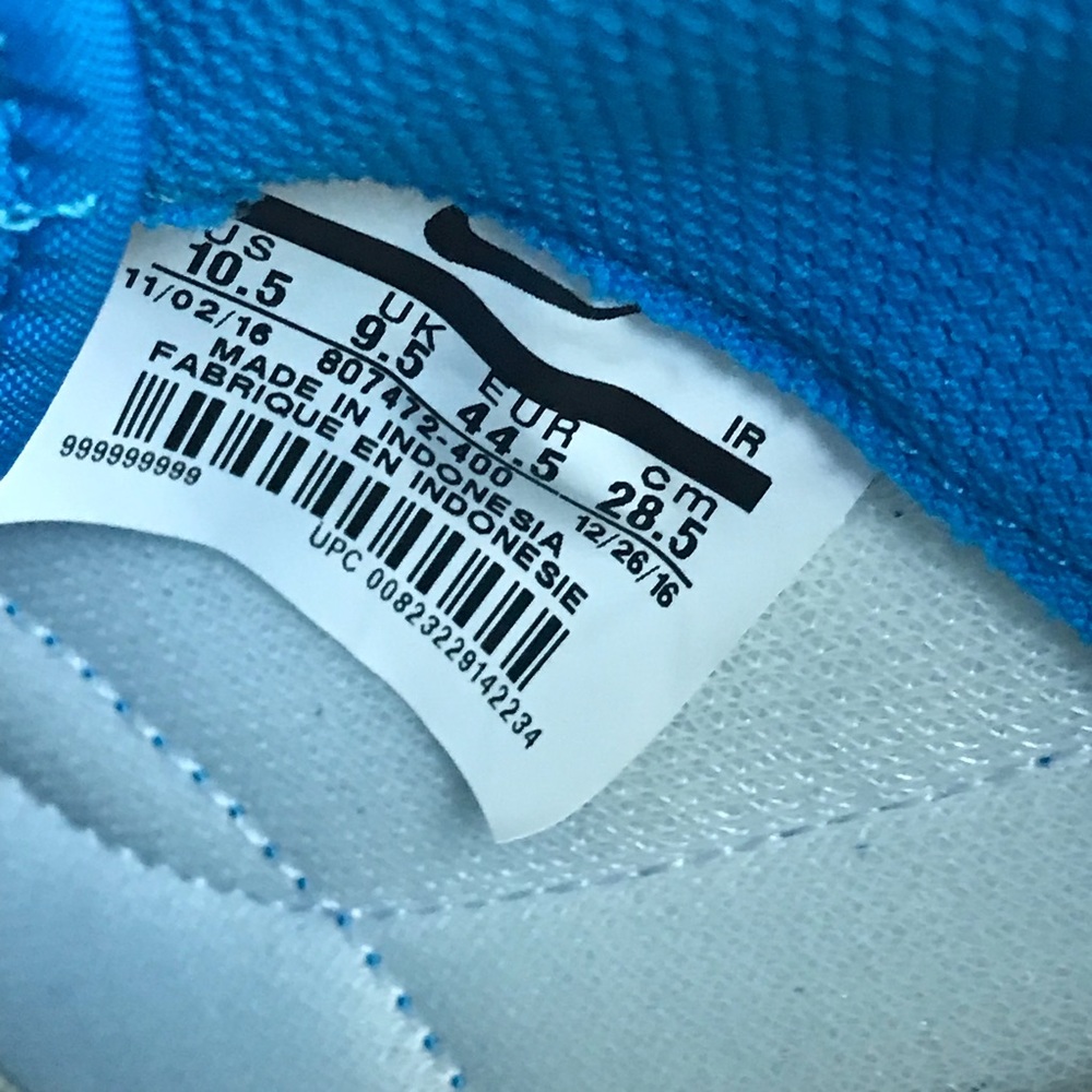 RARE Brand New NIKE Cortez ‘72 Azure Blue - Picture 7 of 8
